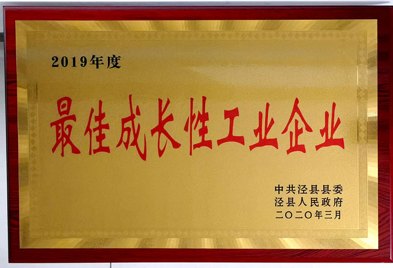 蕞佳成長(zhǎng)性工業(yè)企業(yè)